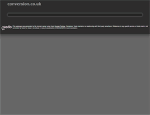 Tablet Screenshot of conversion.co.uk