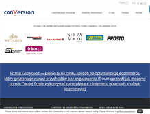Tablet Screenshot of conversion.pl